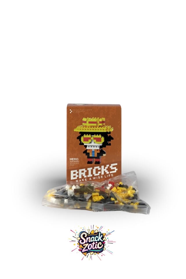 Bricks Hero MZ-079 One Piece Brook Temalı Mini Blok Seti