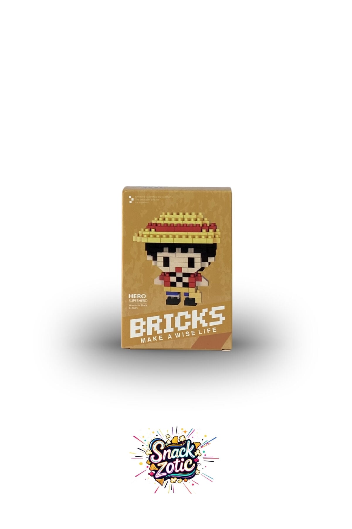 Bricks Hero One Piece Luffy Temalı Mini Blok Seti