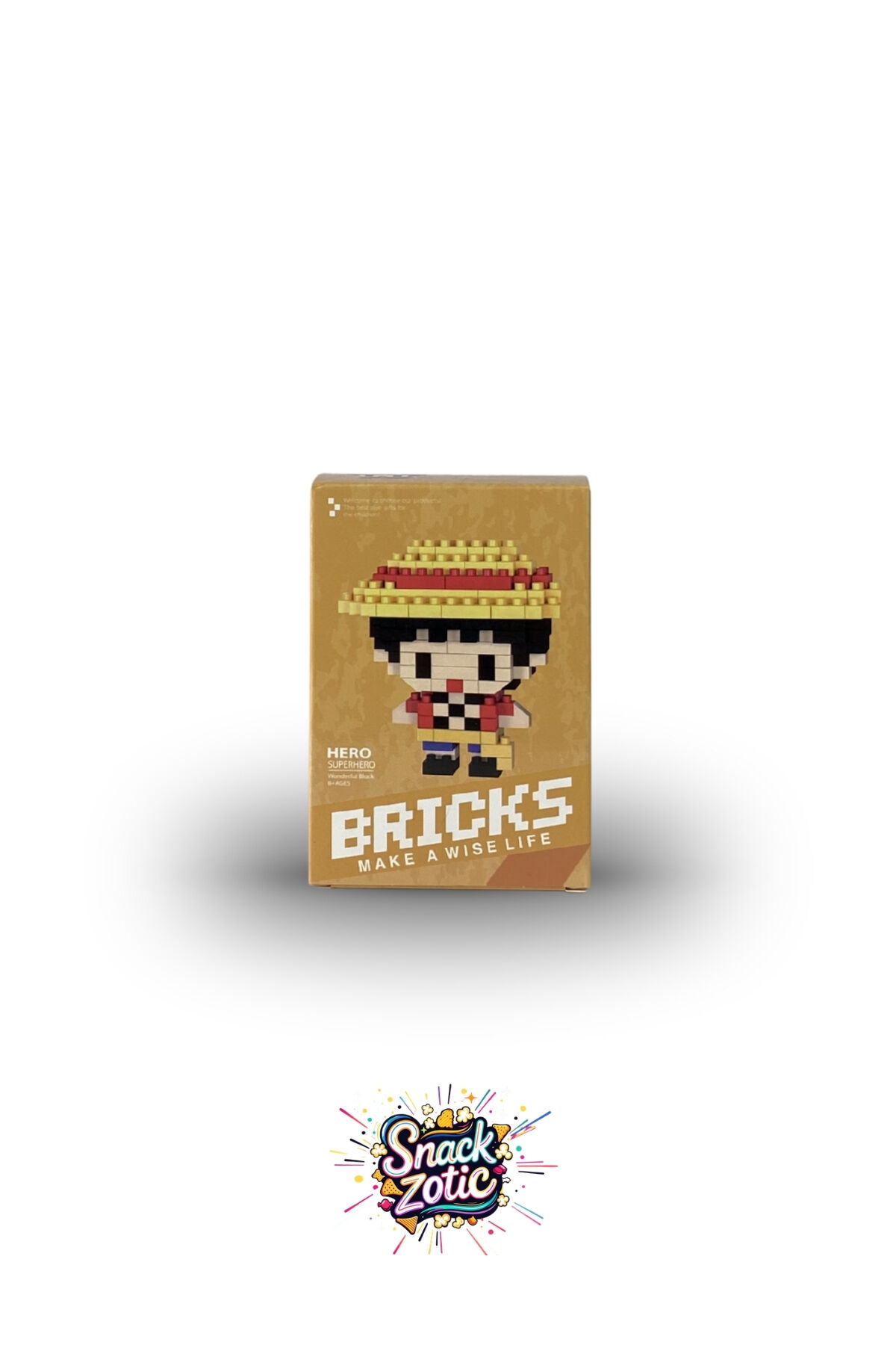 Bricks Hero MZ-074 - One Piece Luffy Temalı Mini Blok Seti