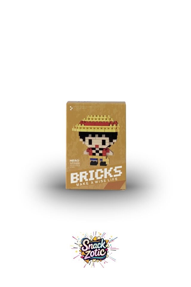 Bricks Hero One Piece Luffy Temalı Mini Blok Seti