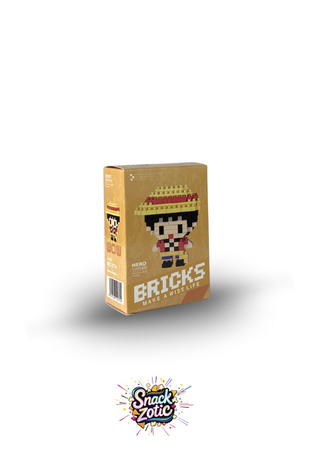 Bricks Hero MZ-074 - One Piece Luffy Temalı Mini Blok Seti