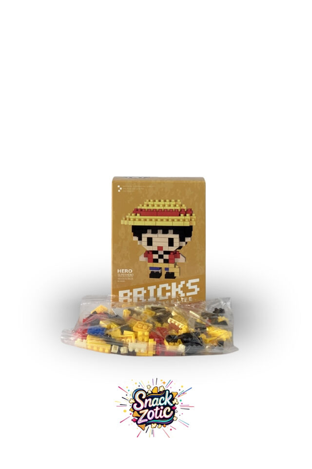 Bricks Hero MZ-074 - One Piece Luffy Temalı Mini Blok Seti
