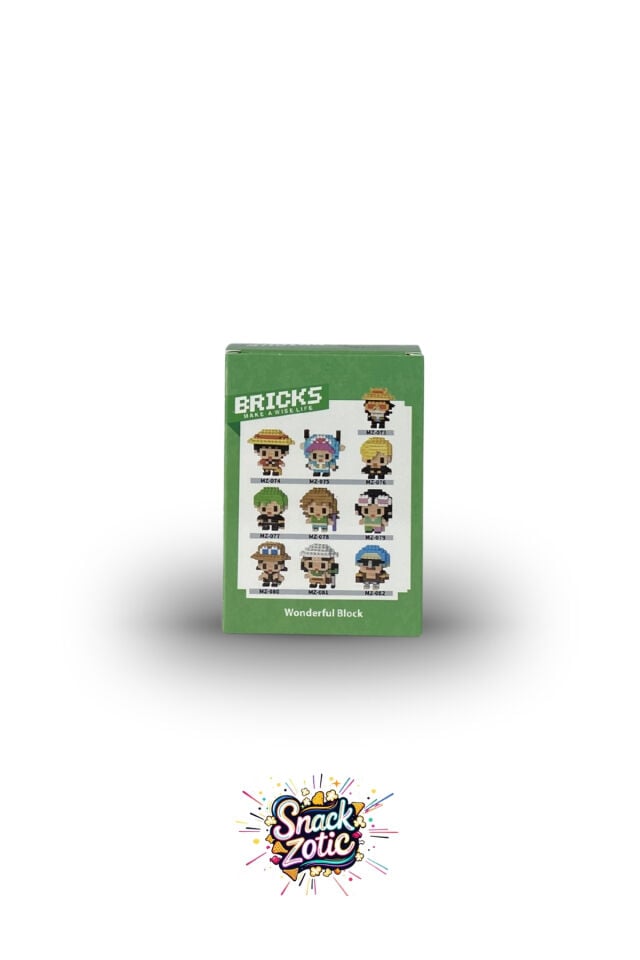 Bricks Hero One Piece Zoro Temalı Mini Blok Seti
