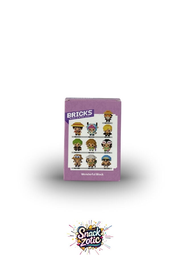 Bricks Hero MZ-078 - One Piece Nami Temalı Mini Blok Seti