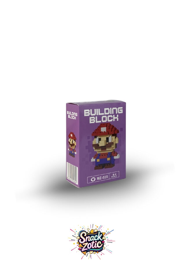 Building Block MZ-035 Super Mario Temalı Mini Blok Seti