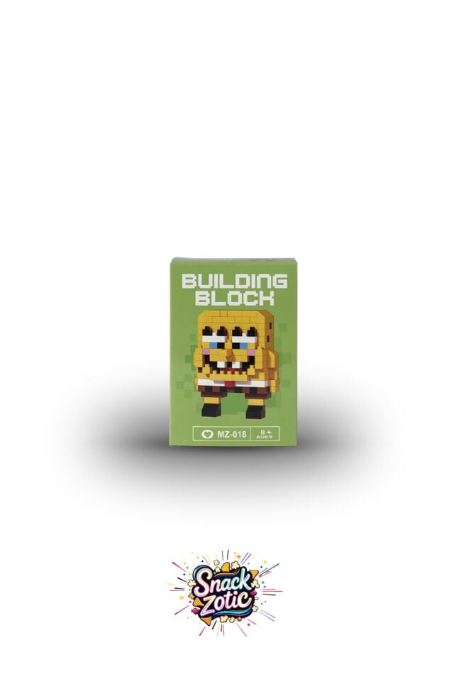 Building Block MZ-018 Sünger Bob Temalı Mini Blok Seti