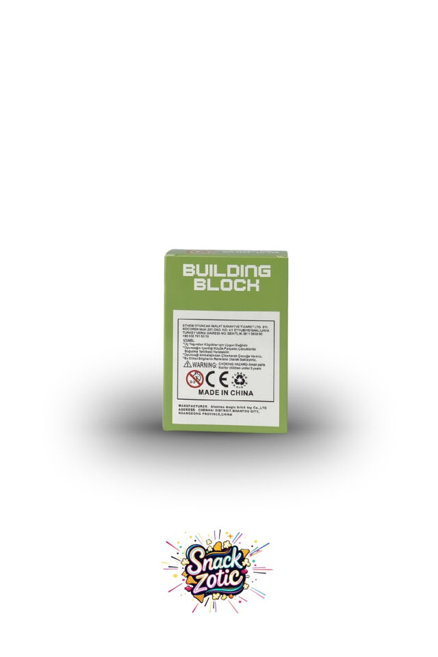 Building Block MZ-018 Sünger Bob Temalı Mini Blok Seti