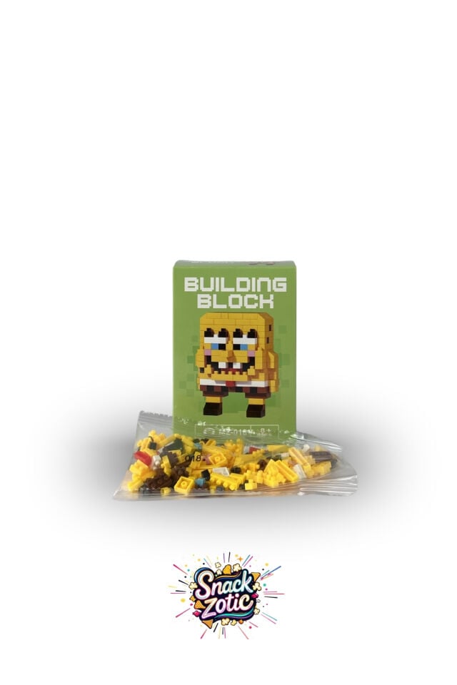 Building Block MZ-018 Sünger Bob Temalı Mini Blok Seti