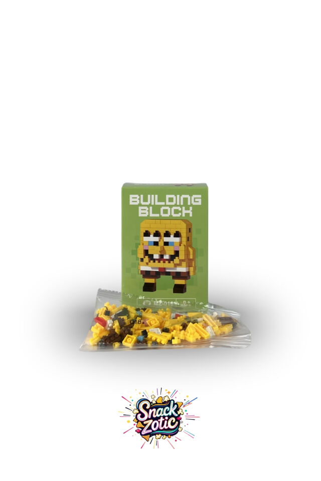 Building Block MZ-018 Sünger Bob Temalı Mini Blok Seti