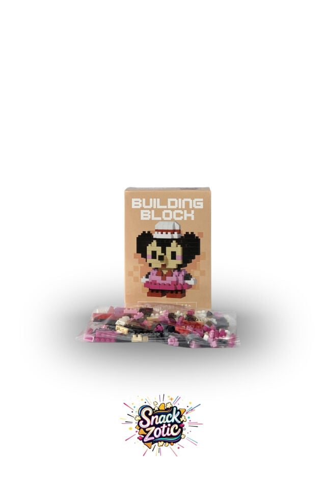 Building Block MZ-033 Minnie Mouse Temalı Mini Blok Seti