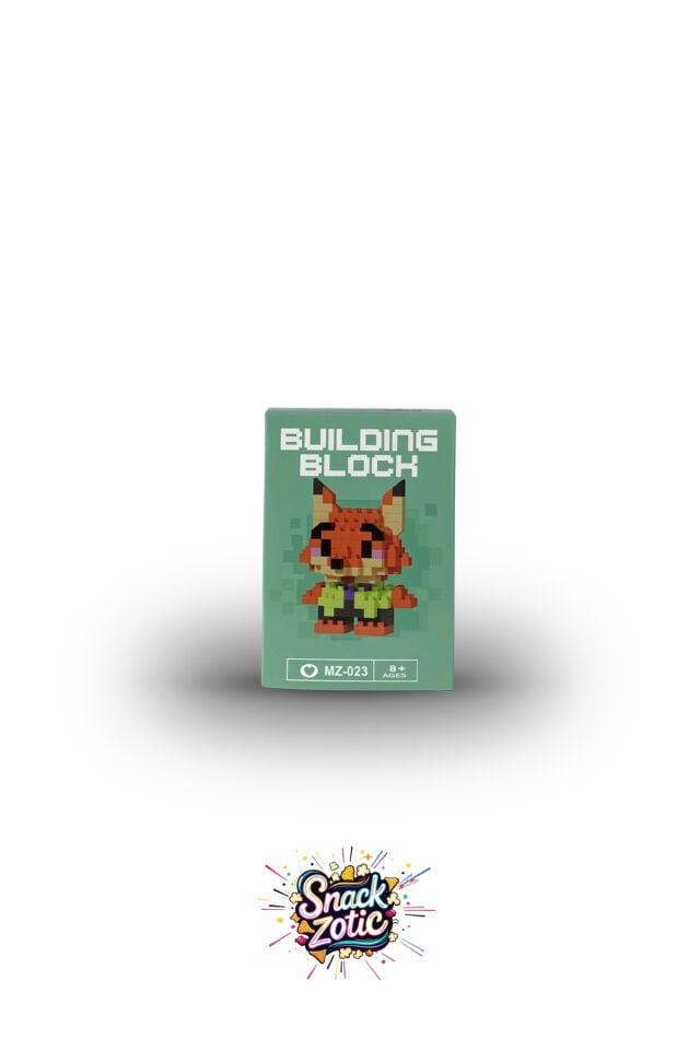 Building Block MZ-023 Nick Wilde Temalı Mini Blok Seti