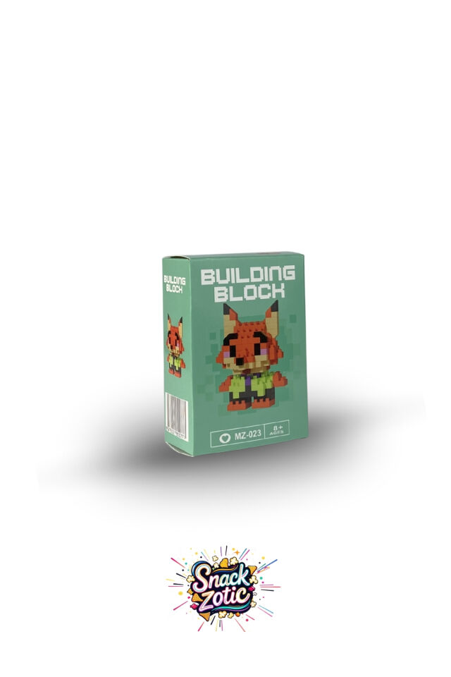 Building Block MZ-023 Nick Wilde Temalı Mini Blok Seti