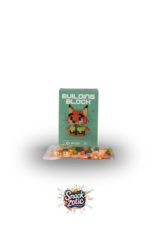 uilding Block MZ-023 Nick Wilde Temalı Mini Blok Seti