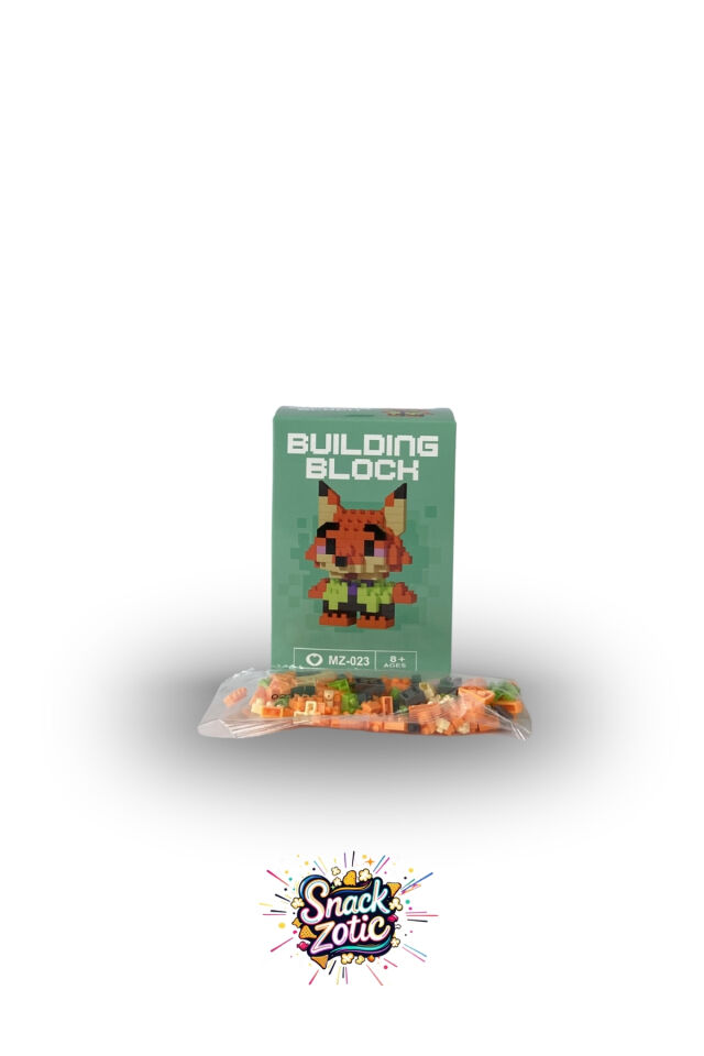 Building Block MZ-023 Nick Wilde Temalı Mini Blok Seti
