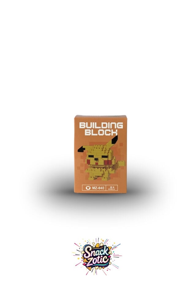 Building Block MZ-040 Pikachu Temalı Mini Blok Seti
