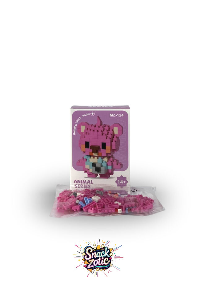 Animal Series MZ-124 Kameralı Pembe Kunduz
