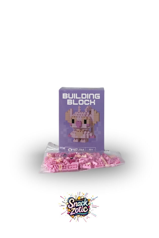 Building Block MZ-044 Sevimli Pembe Koala / Canavar