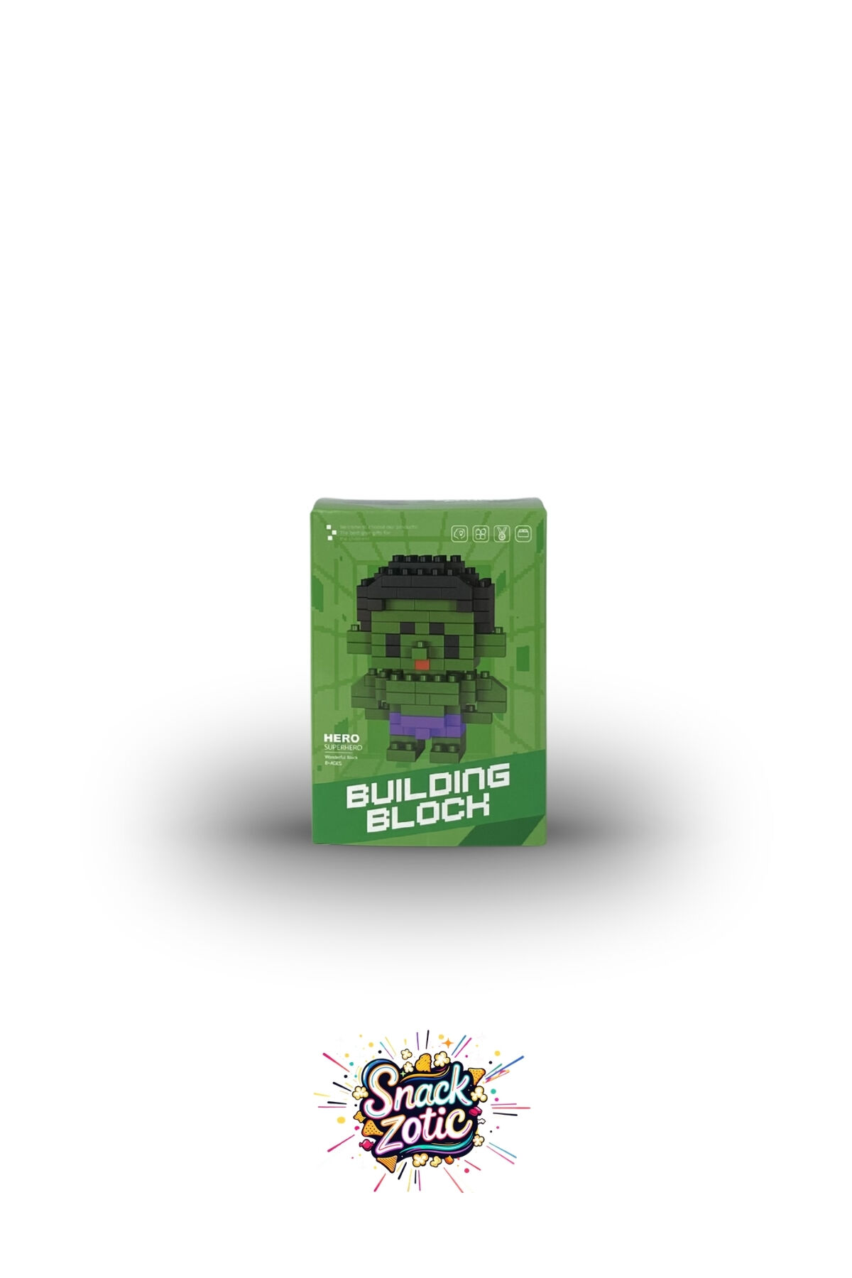 Building Block MZ-067 Hero Hulk Temalı Mini Blok Seti