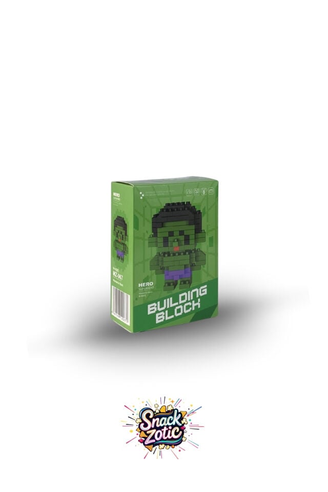 Building Block MZ-067 Hero Hulk Temalı Mini Blok Seti