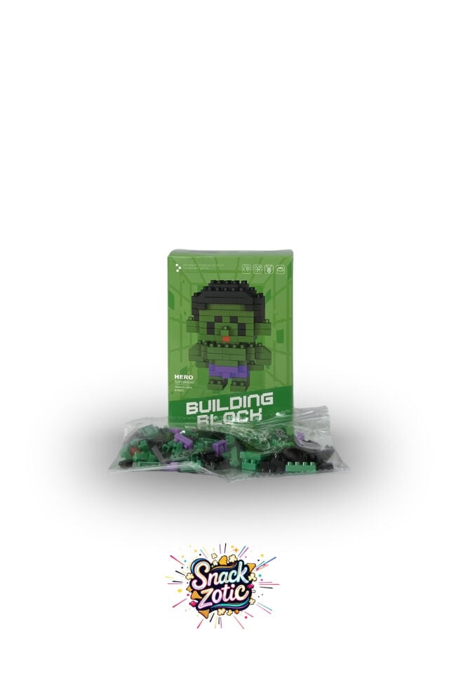 Building Block MZ-067 Hero Hulk Temalı Mini Blok Seti