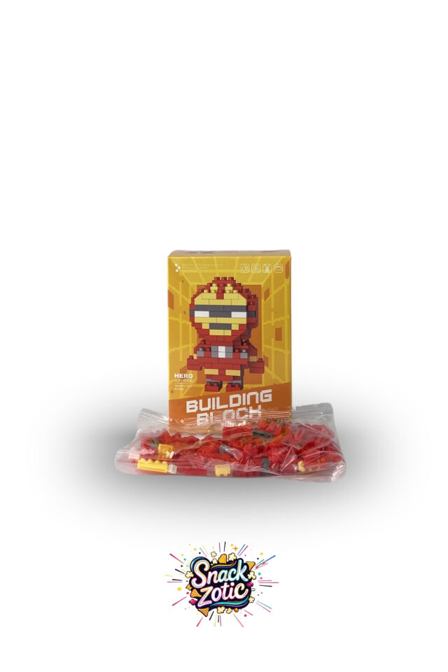 Building Block MZ-069 Hero Iron Kimyasal (Iron Man) Temalı Mini Blok Seti