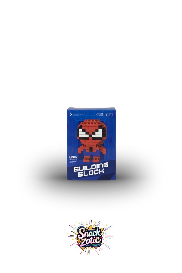 Building Block Hero Örümcek Adam (Spider-Man) Temalı Mini Blok Seti