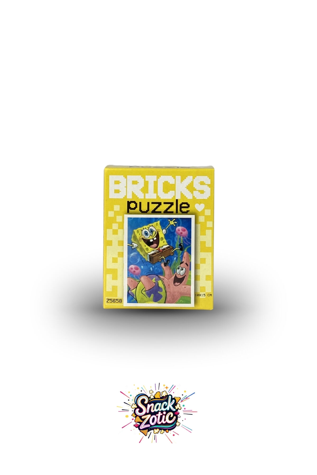 Bricks Puzzle Sünger Bob ve Patrick (Z5658)