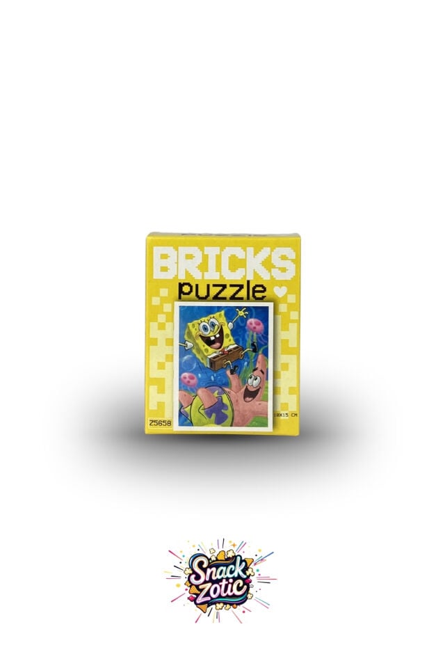 Bricks Puzzle Sünger Bob ve Patrick (Z5658)