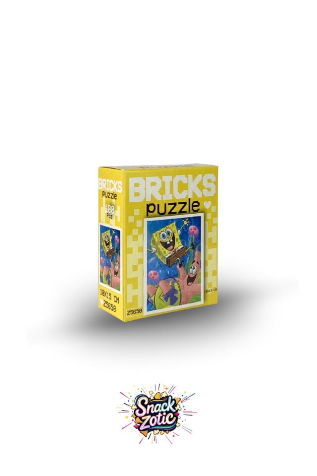 Bricks Puzzle Sünger Bob ve Patrick (Z5658)