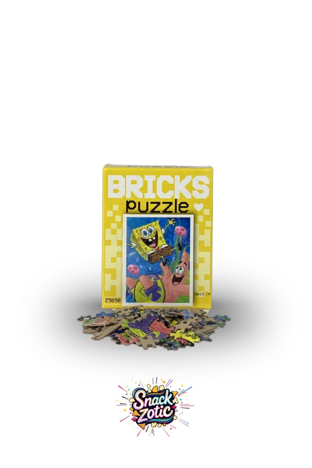 Bricks Puzzle Sünger Bob ve Patrick (Z5658)