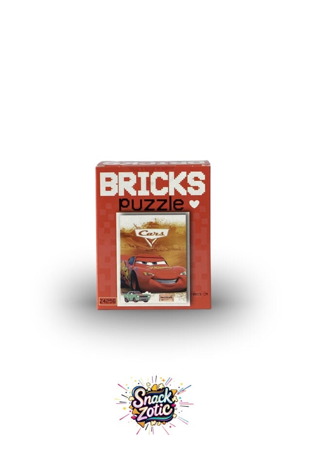 Bricks Puzzle Arabalar Şimşek McQueen (Z24256)