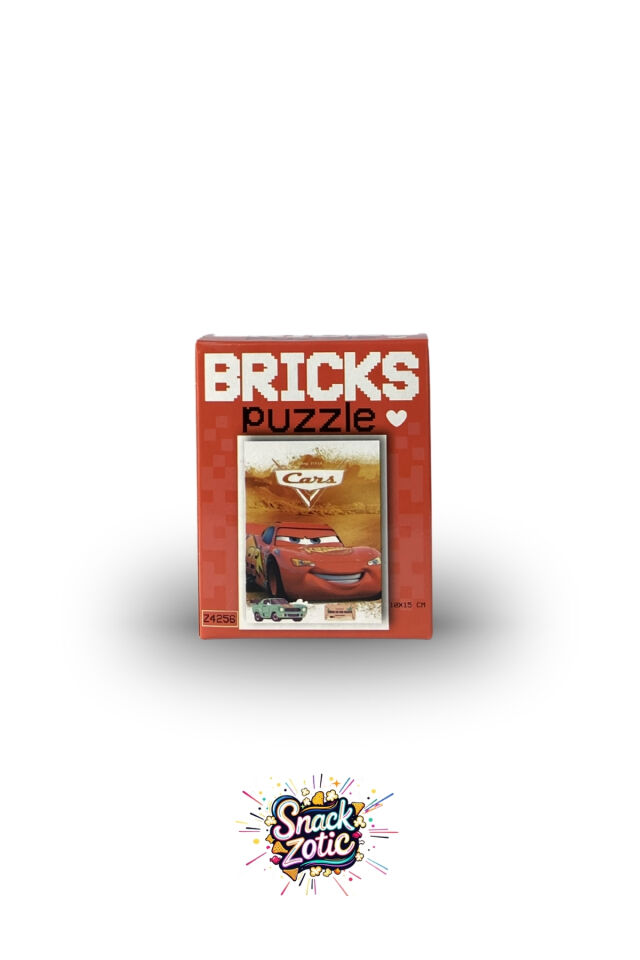 Bricks Puzzle Arabalar Şimşek McQueen (Z24256)