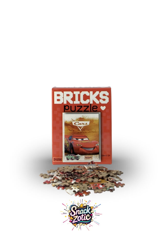 Bricks Puzzle Arabalar Şimşek McQueen (Z24256)