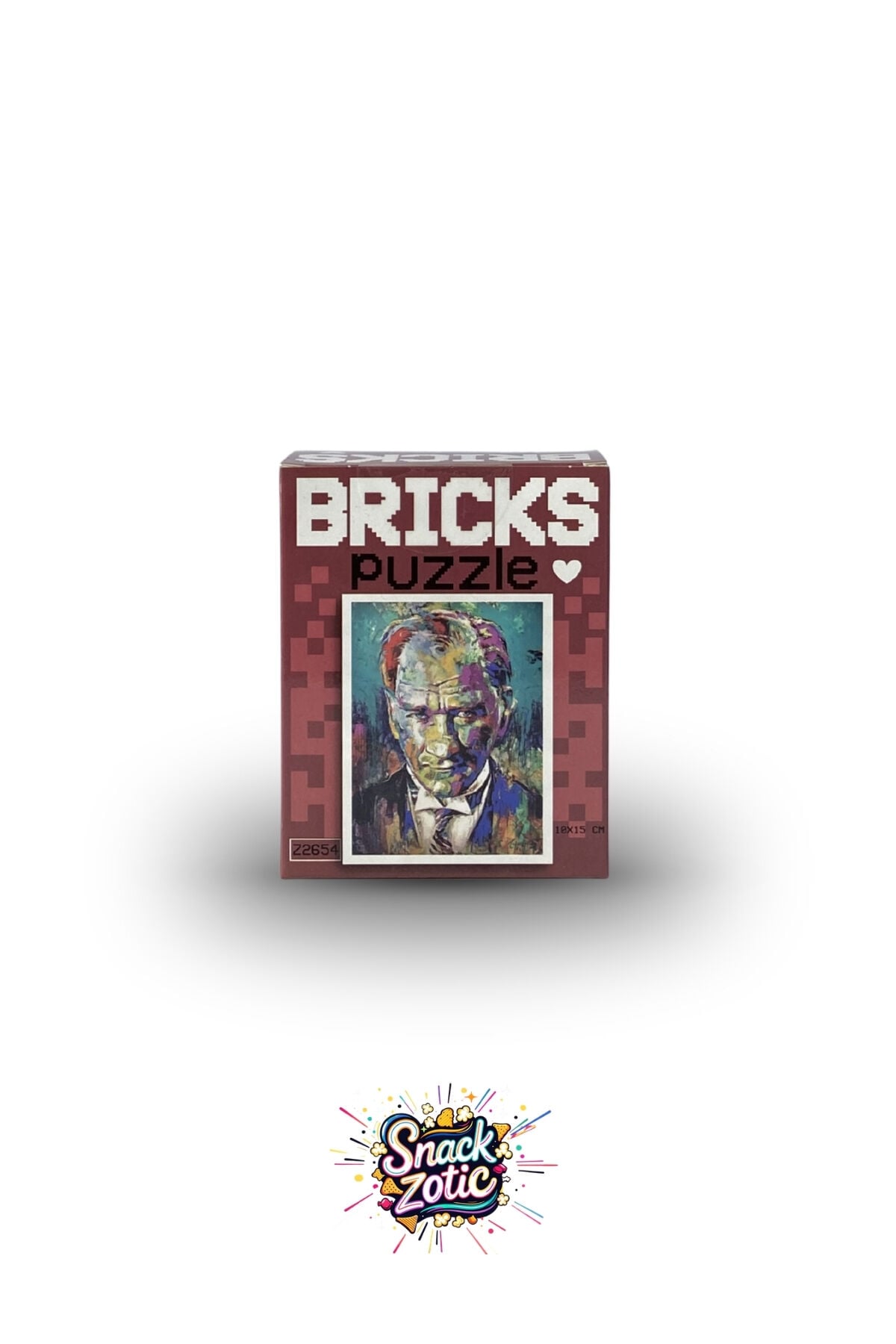 Bricks Puzzle Atatürk Portresi (Z2654)