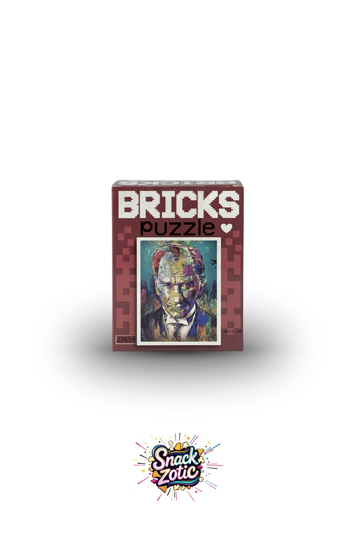 Bricks Puzzle Atatürk Portresi (Z2654)