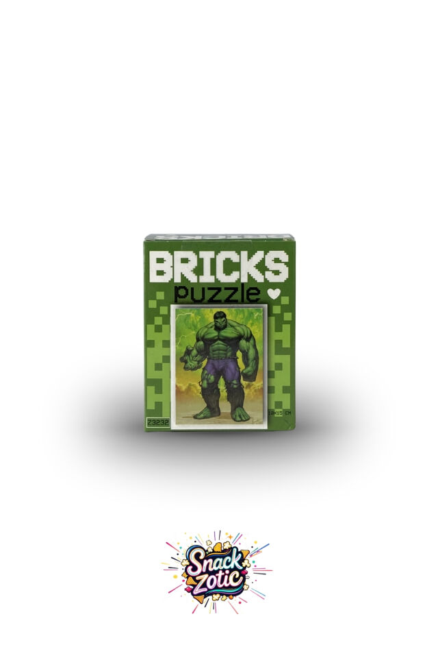 Bricks Puzzle Yeşil Dev Hulk (Z3232)