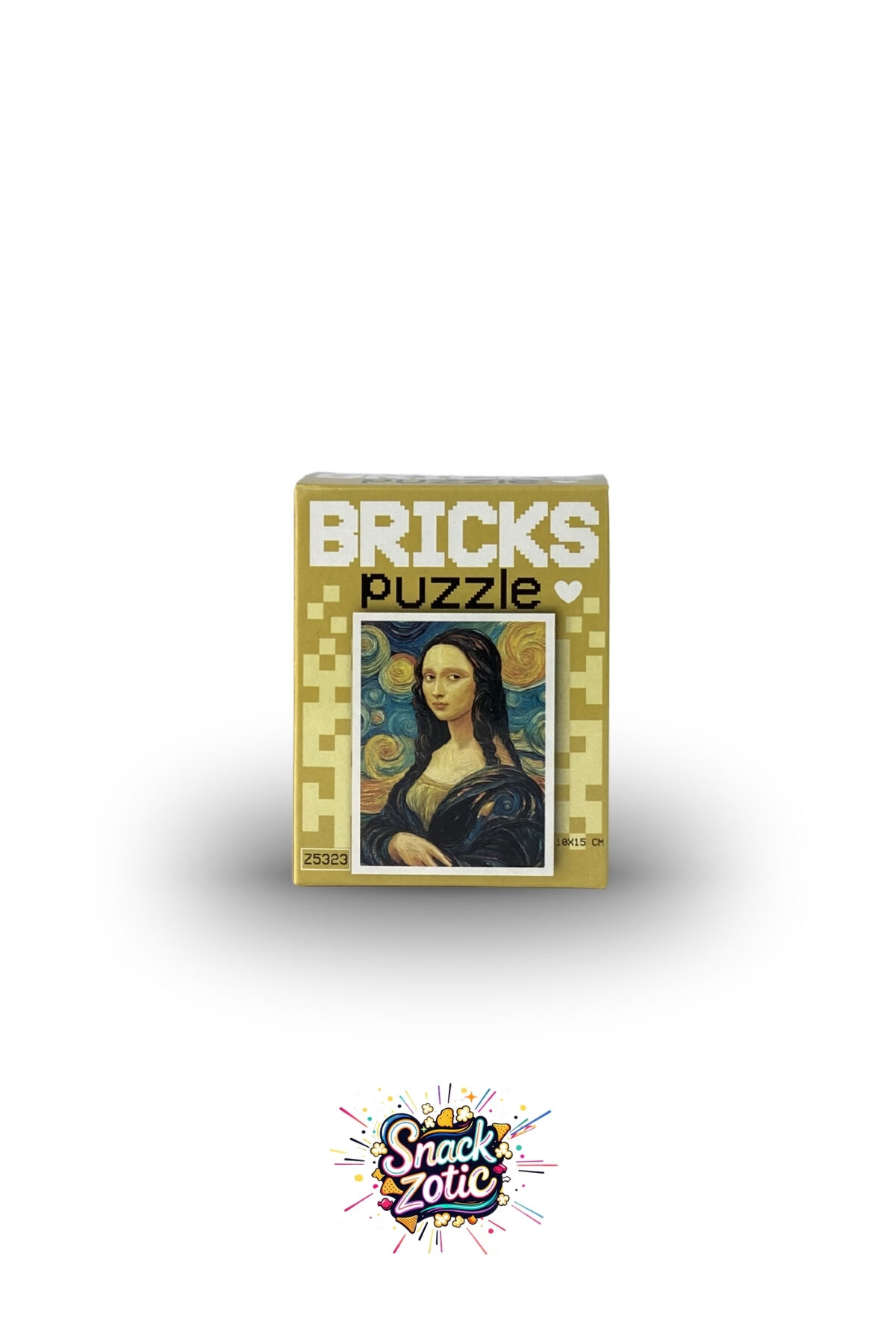 Bricks Puzzle Mona Lisa / Van Gogh Tarzı (Z25323)