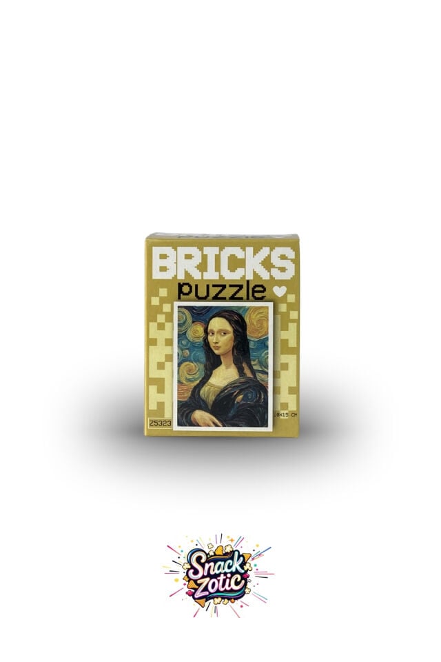 Bricks Puzzle Mona Lisa / Van Gogh Tarzı (Z25323)