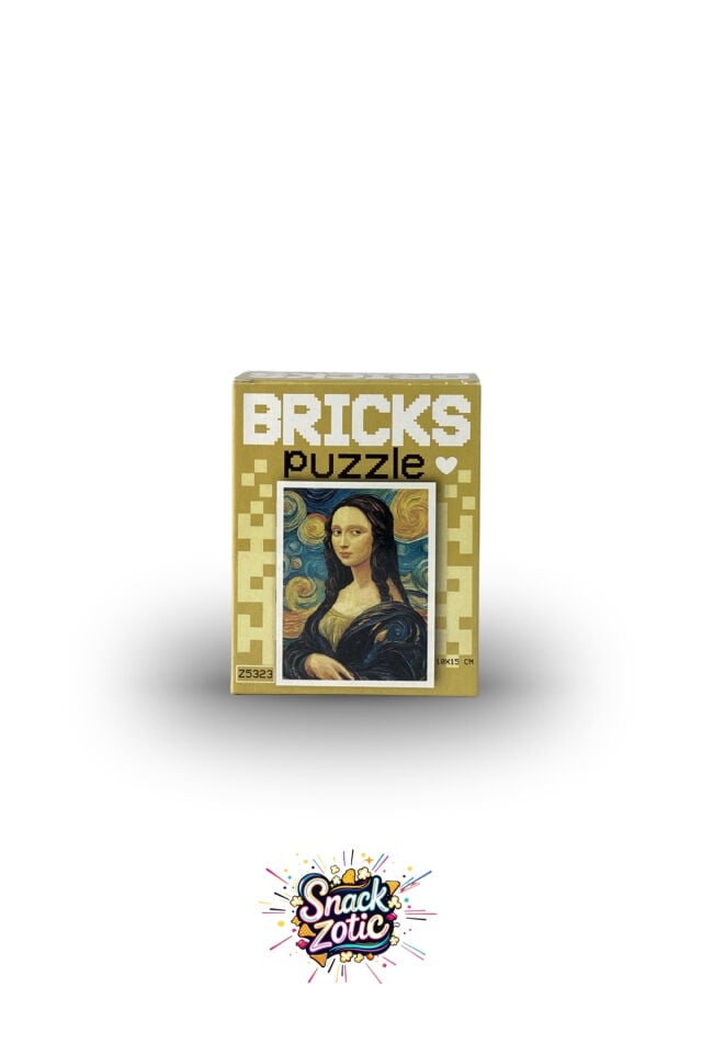 Bricks Puzzle Mona Lisa / Van Gogh Tarzı (Z25323)