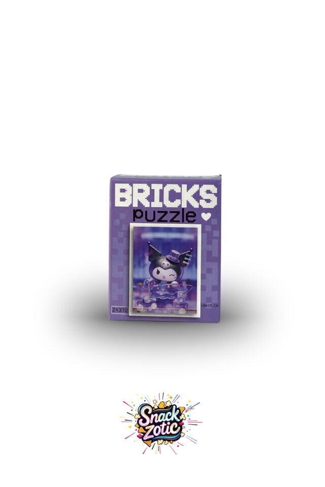Bricks Puzzle Sanrio Kuromi DJ Serisi (Z4372)