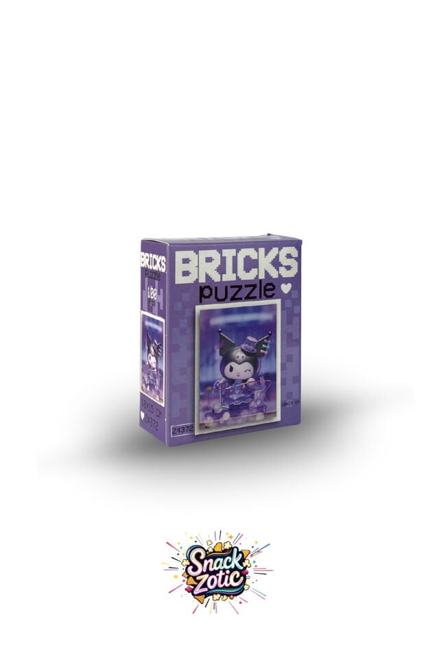 Bricks Puzzle Sanrio Kuromi DJ Serisi (Z4372)