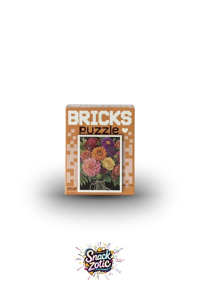 Bricks Puzzle Karışık Bahar Çiçekleri (Z5137)
