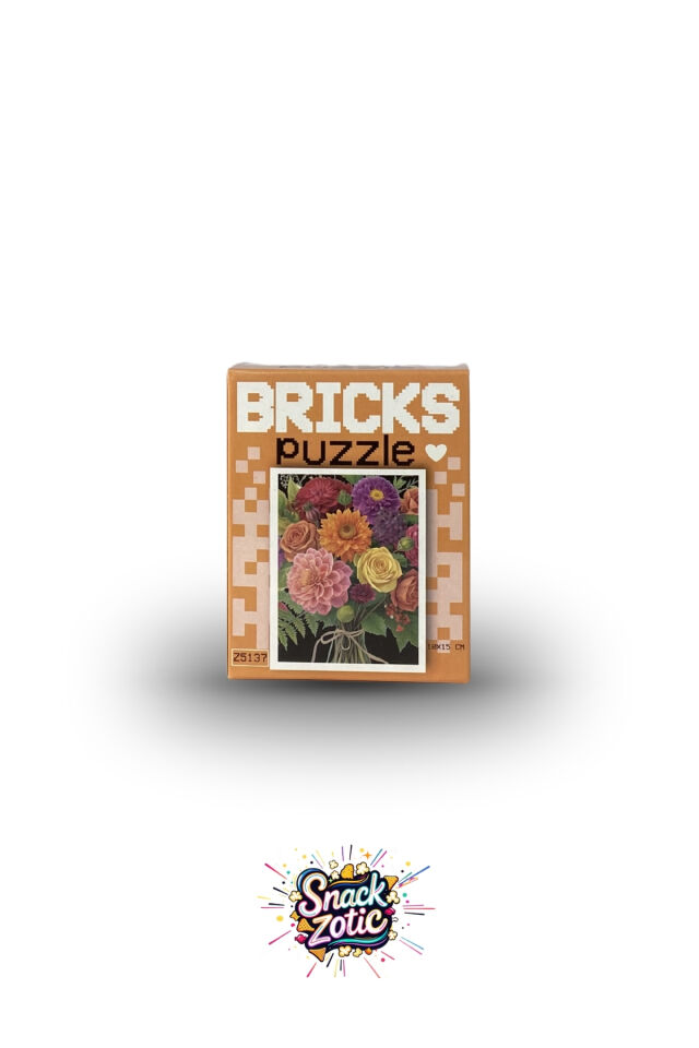 Bricks Puzzle Karışık Bahar Çiçekleri (Z5137)