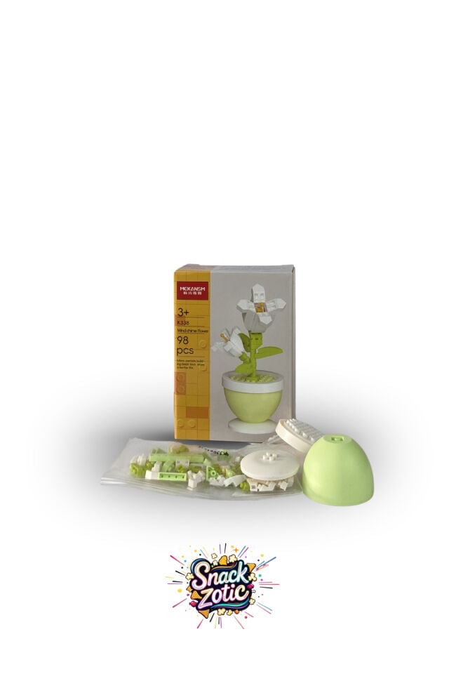 Mekansm K338 Wind Chime Flower (Beyaz Rüzgar Çanı Çiçeği / Müge)