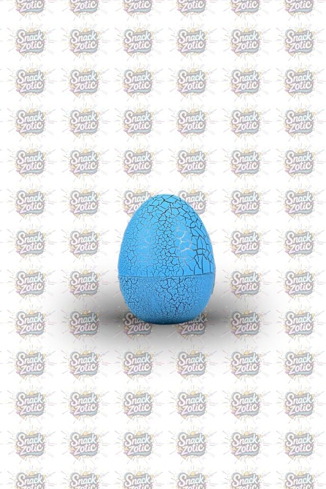 Funvesta Baby Dino Sürpriz Oyuncaklı Lolipop Yumurta (Mavi Çatlak)