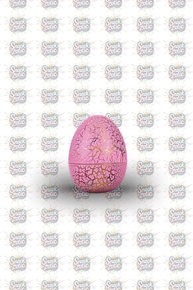 Funvesta Baby Dino Sürpriz Oyuncaklı Lolipop Yumurta (Pembe Çatlak)