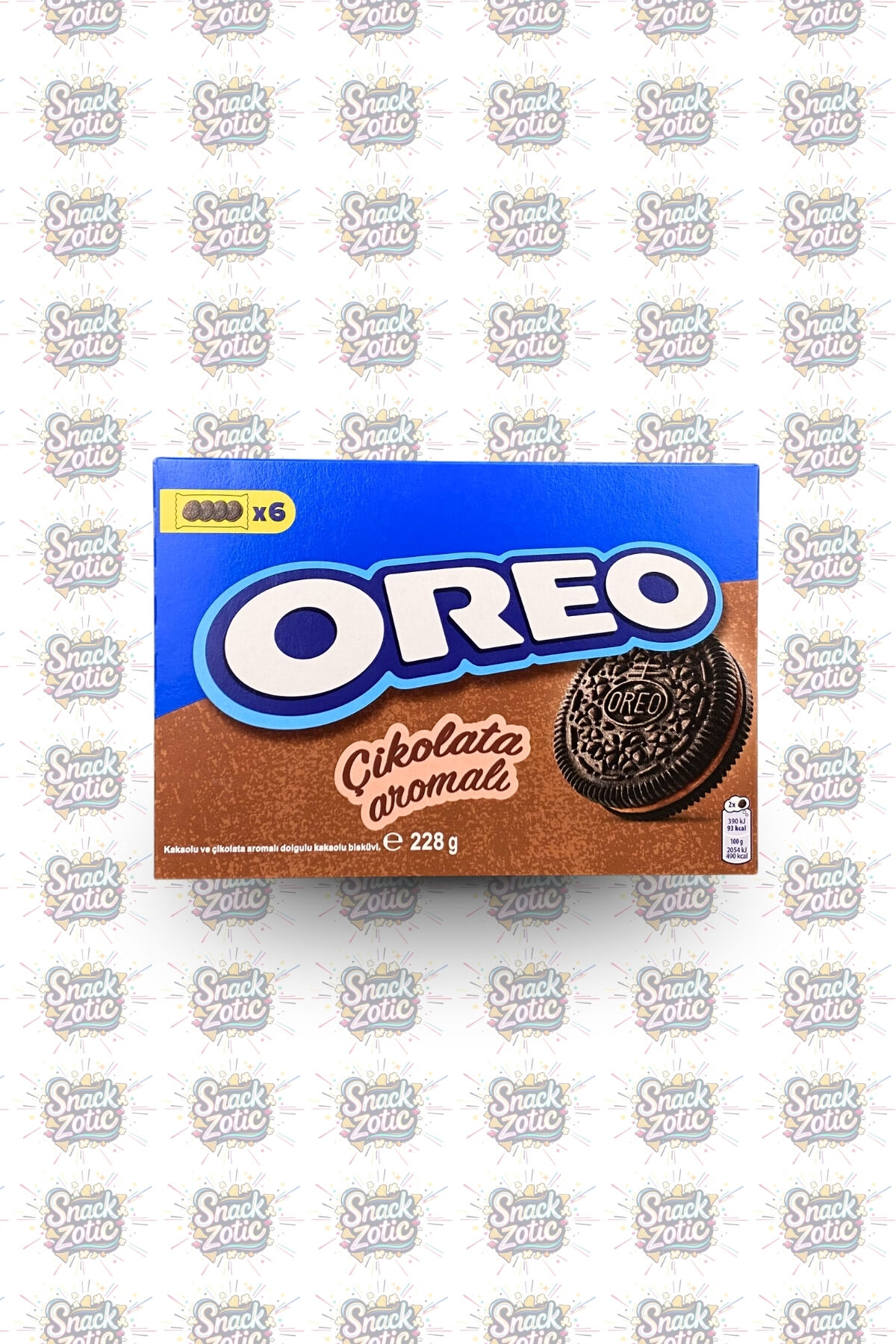 Oreo Çikolata Aromalı 228g | Snackzotic