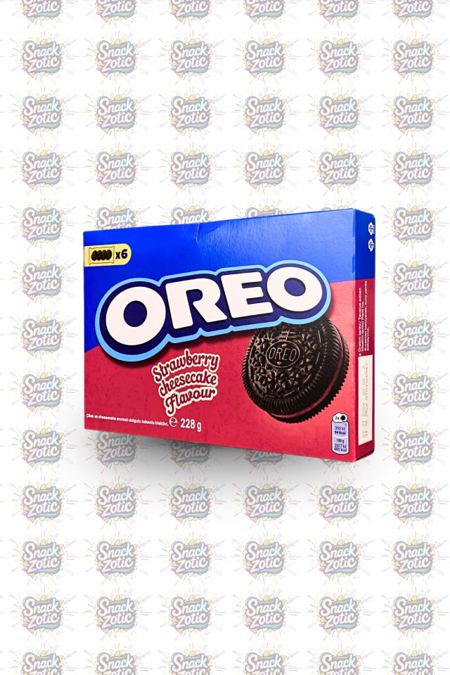 Oreo Strawberry Cheesecake Flavour Kutu