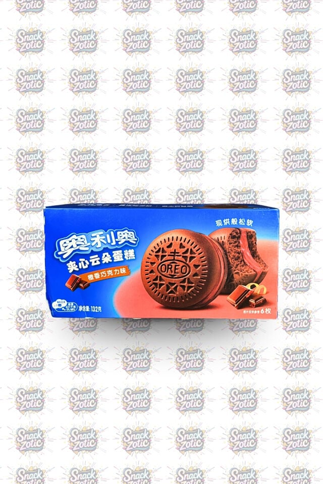 Oreo Soft Cake Orange Chocolate Flavor | Snackzotic