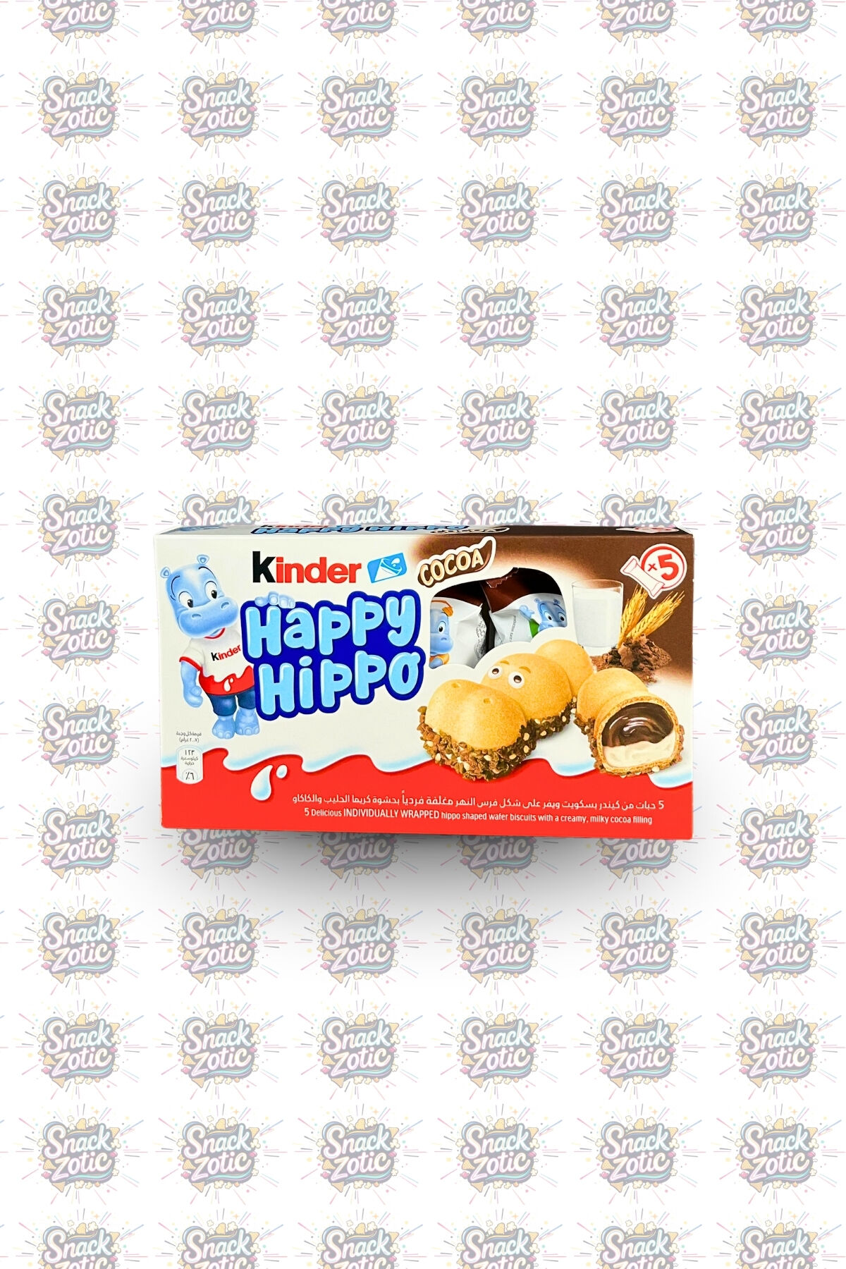 Kinder Happy Hippo Cocoa 5 Pack | Snackzotic
